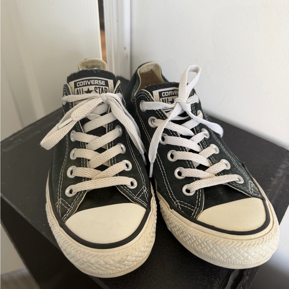 Converse All Star Black Canvas Shoes